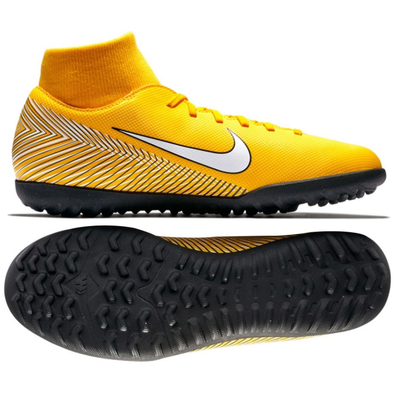 Nike Mercurial Neymar SuperflyX 6 Club Tf M AO3112-710 zapatos de fútbol amarillo amarillo Nike Mercurial Neymar SuperflyX 6 Club Tf M AO3112-710 zapatos de fútbol amarillo amarillo