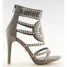 Sandalias gladiadoras grises GH-2776 Gris Sandalias gladiadoras grises GH-2776 Gris