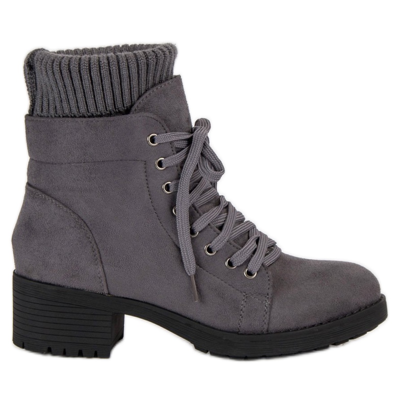 Seastar Botas grises con cordones