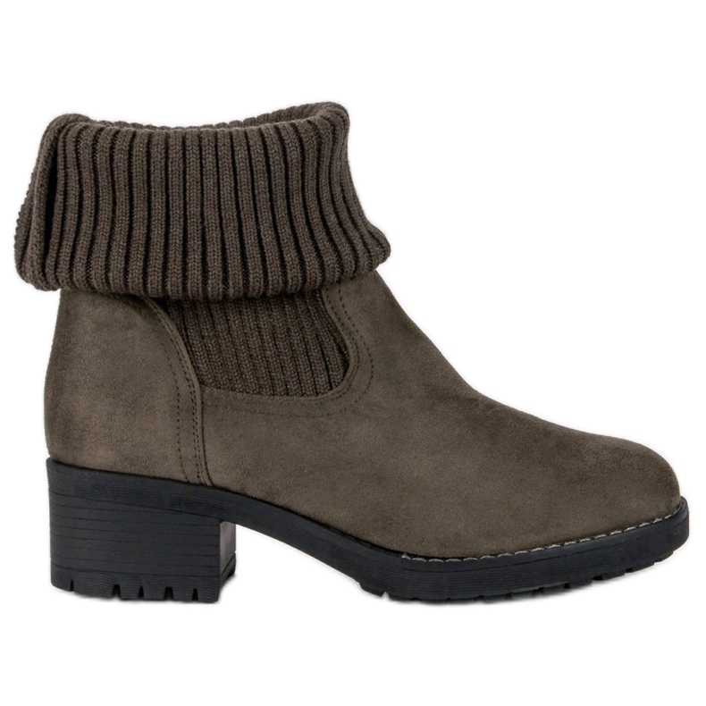 Seastar Botas altas sin cordones verde Seastar Botas altas sin cordones verde