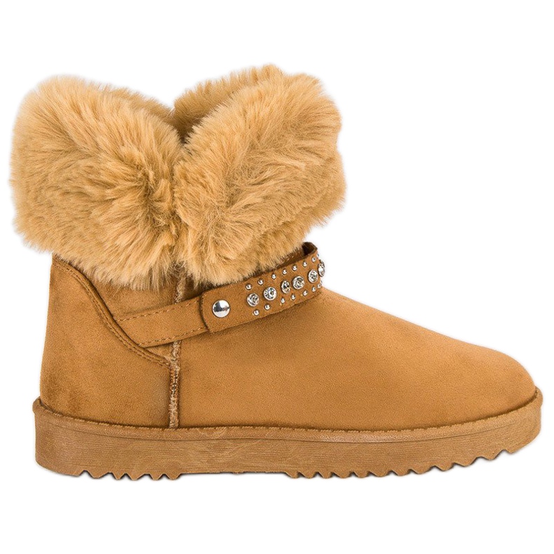 Seastar Mukluki con piel marrón Seastar Mukluki con piel marrón