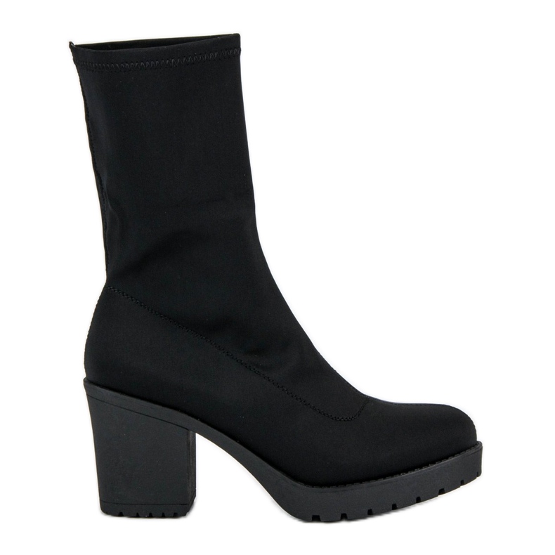Small Swan Botas flexibles con protector negro Small Swan Botas flexibles con protector negro