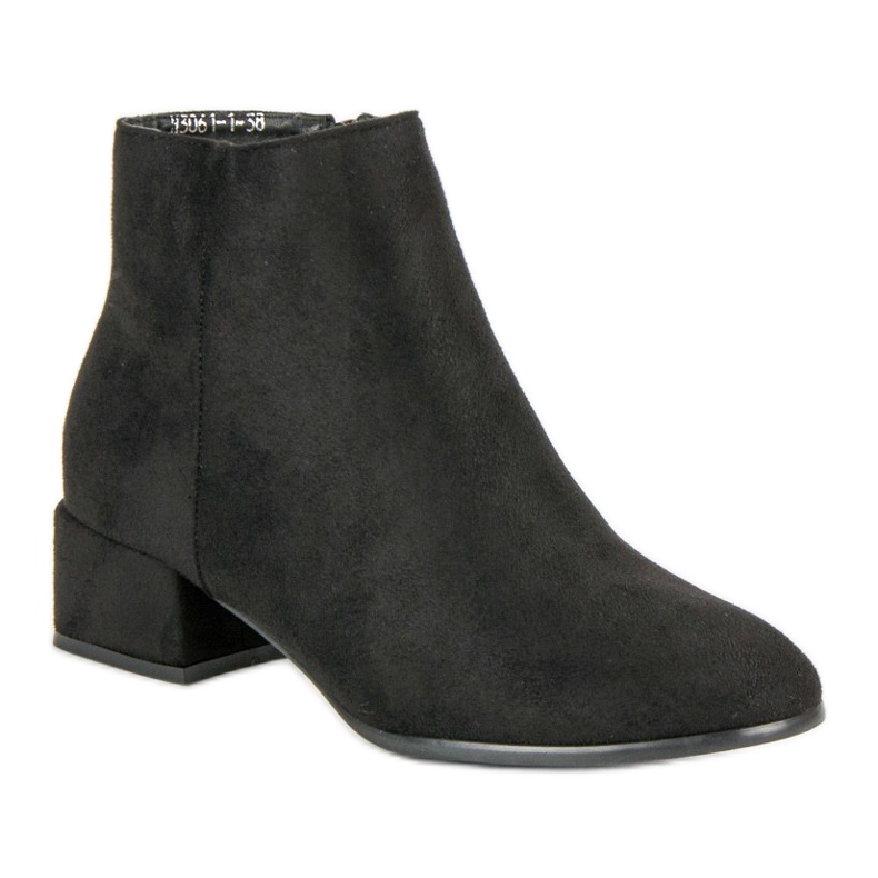 Botas bajas de mujer negro