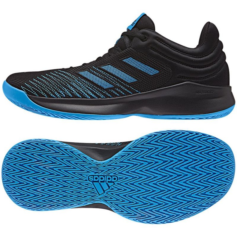 Zapatillas de baloncesto adidas PRO Spark Low 2018 M AC8518 negro