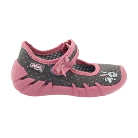 Zapatos befado niño 109P168 gris rosado