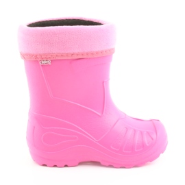 Bota de lluvia infantil befado rosa 162P101 rosado