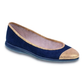 Zapatos befado niño 309Q023 amarillo azul marino