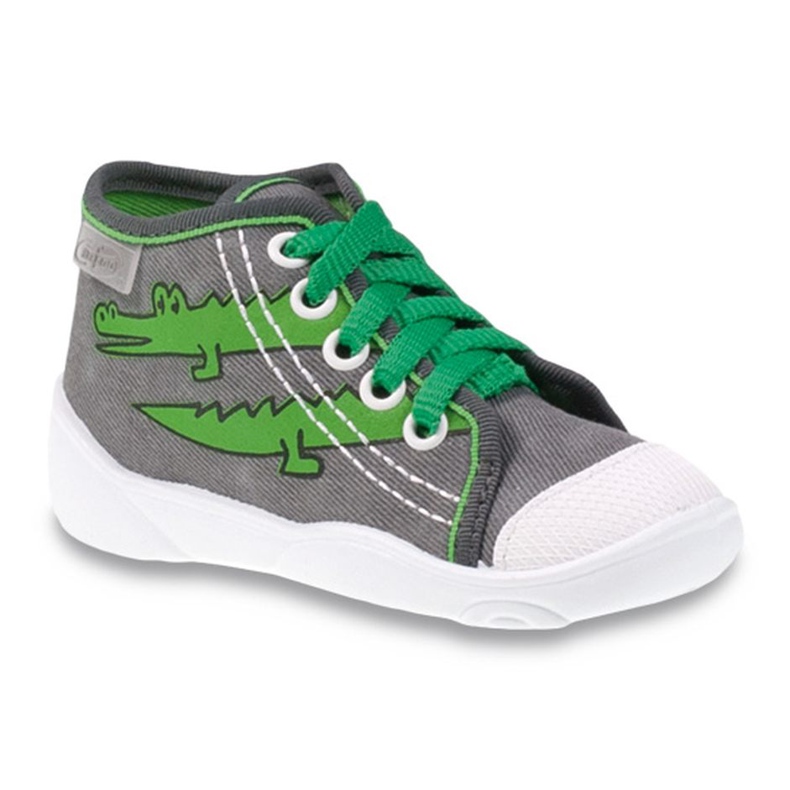 Calzado infantil befado 218P053 gris verde
