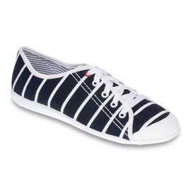 Zapatos befado niño 248Q018 blanco azul marino