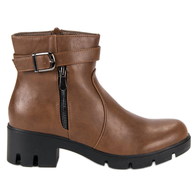 Small Swan Botas marrones de otoño marrón Small Swan Botas marrones de otoño marrón