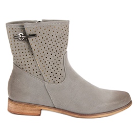 Filippo Botas de mujer casual gris