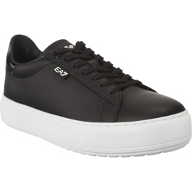 Ea7 Emporio Armani Zapatilla Unisex Pelle 2480057A299 00020 negro