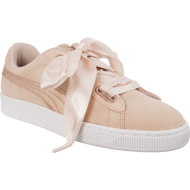 Puma Suede Heart Lunalux Wn S Cream Tan marrón