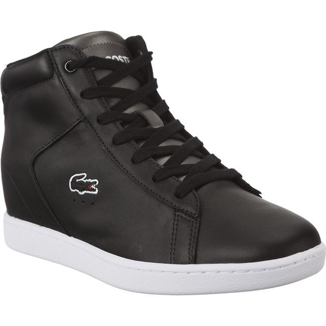 Cuña Lacoste Carnaby Evo 317 negro