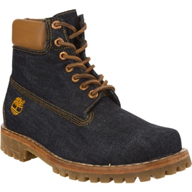 Timberland Heritage 6 en tela B3R azul marino