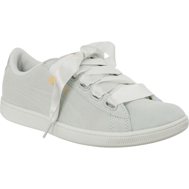 Puma Vikky Ribbon Satin Blue Flower Blue Flower azul