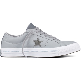 Converse 159815 Rayas de una estrella gris