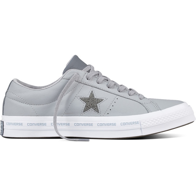 Converse 159815 Rayas de una estrella gris