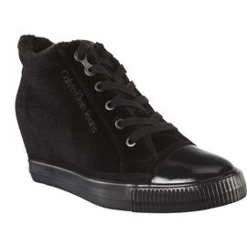 Calvin Klein Jeans Robina Velvet Blk negro Calvin Klein Jeans Robina Velvet Blk negro