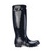 Hunter Original Tall Gloss Navy para mujer negro azul marino