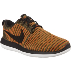 Nike Roshe Two Flyknit 009 naranja amarillo multicolor