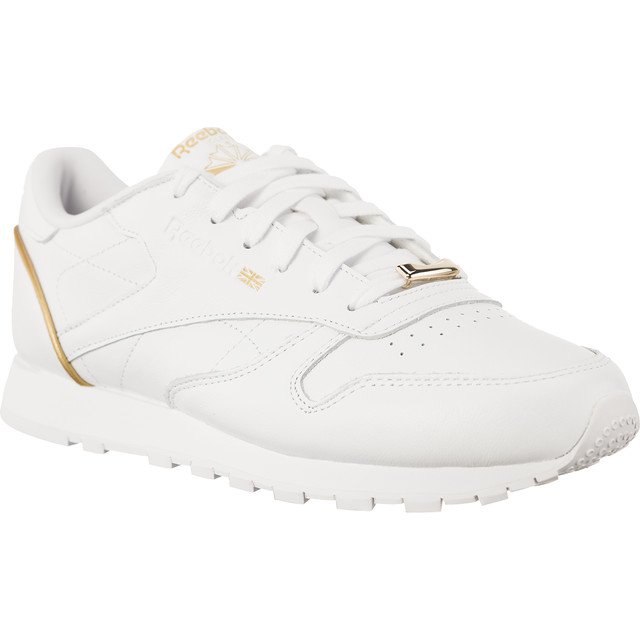 Reebok Cuero clásico Hw blanco elegante Met