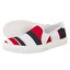 Armani Jeans Zapatilla tejida 7P582 08873 blanco rojo