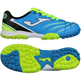 Botas de fútbol Joma Toledo Jr TOLJW.504.PT azul azul Botas de fútbol Joma Toledo Jr TOLJW.504.PT azul azul