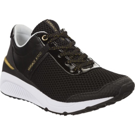 Zapatillas de deporte Versace Jeans Donna Dis F1 899 negro Zapatillas de deporte Versace Jeans Donna Dis F1 899 negro