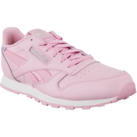 Reebok Pastel de cuero clásico 972 rosa