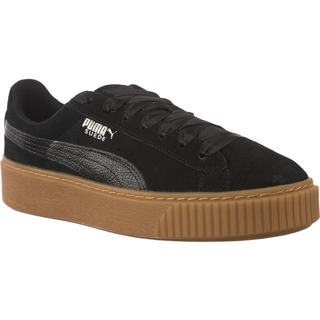 Puma Suede Platform Bubble negro