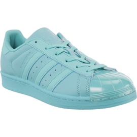 Adidas Superstar Glossy Toe W 529 azul