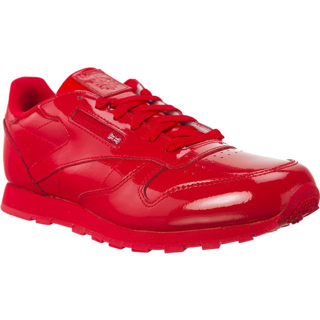 Reebok Patente de cuero clásico CN2062 rojo