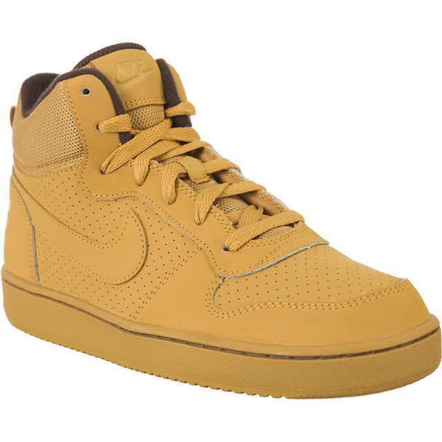 Nike Court Borough Mid Gs 839977-700 marrón