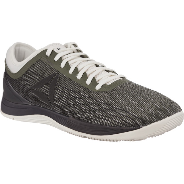 Reebok Crossfit Nano 8 0 Flexweave 030 Hunter Green Coal Chalk gris