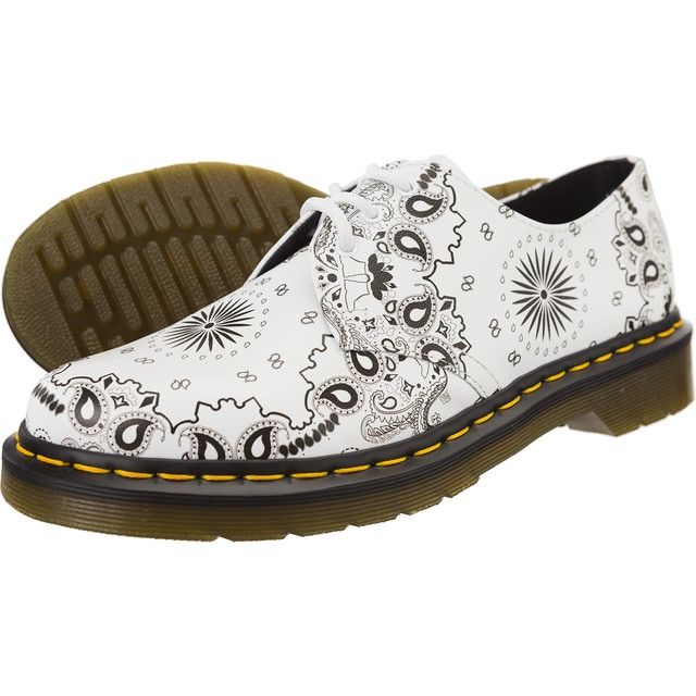 Dr. Martens Dr.martens 1461 pañuelo negro blanco revés