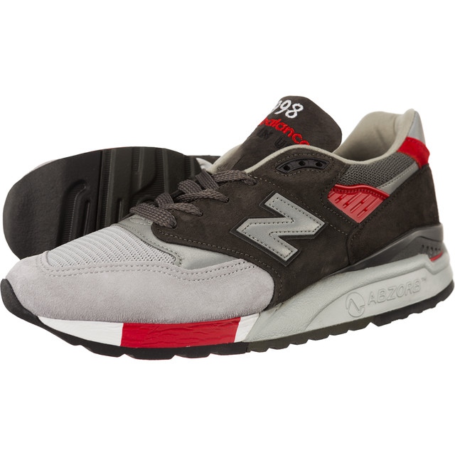 New Balance M998CPL gris rojo