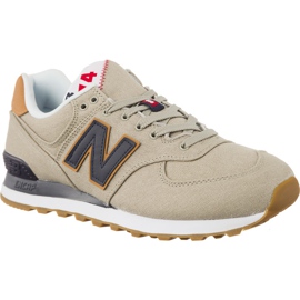 New Balance ML574YLB marrón gris