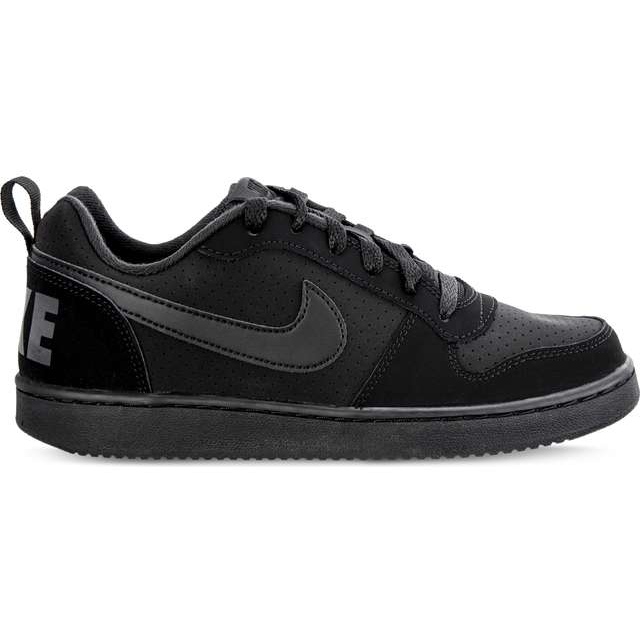 Nike Court Borough Low Gs 001 Black Black Black negro