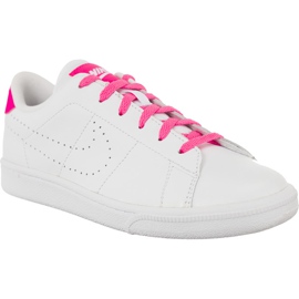 Nike Tenis Classic Prm Gs 106 blanco rosa
