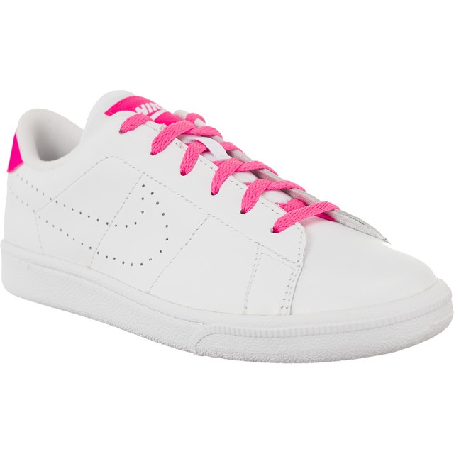 Nike Tenis Classic Prm Gs 106 blanco rosado