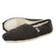 Toms Cable de punto Shearling Womens Alpargata 929 gris