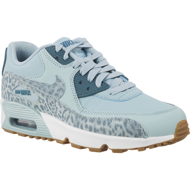 Nike Air Max 90 Cuero Se Gg Ocean Bliss Noise Aqua Blanco azul