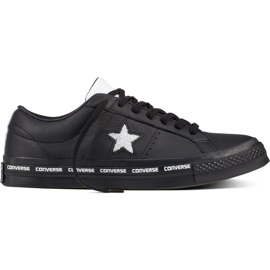Converse 159721 Rayas de una estrella negro