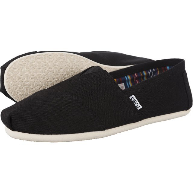 Toms Canvas Hombre Classic Alpargata 862 negro