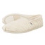 Toms Cable de punto Shearling Womens Alpargata 943 blanco