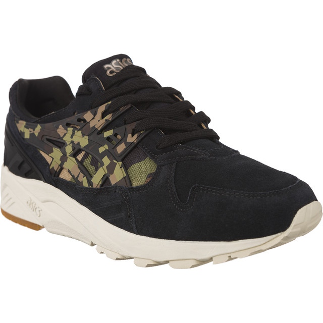 Asics Gel Kayano Trainer HL7C1 9086 negro marrón verde