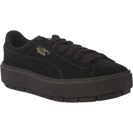 Puma Suede Platform Trace negro