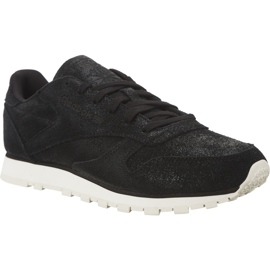 Reebok Cl Lthr Shimmer BS9856 negro