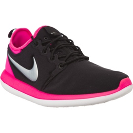 Nike Roshe Dos Gs 001 negro gris rosado